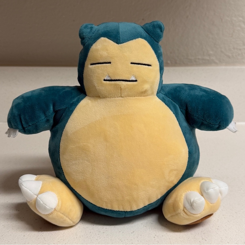 Pokemon Snorlax Plush 10” Stuffed Animal Soft Toy